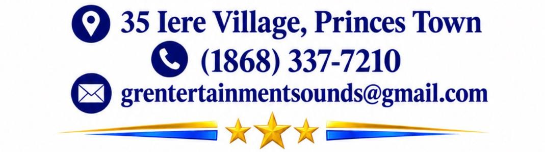 35 Iere Village, Princes Town · (1868) 337-7210 · grentertainmentsounds@gmail.com